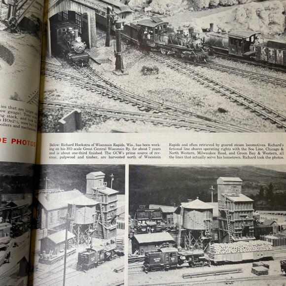 Model Railroader Magazine August 1982 Vol 49 Mp 8 Train Enthusiast Tioga Pass u - Picture 8 of 11